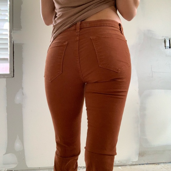 J Brand Fall Brown S27 pants skinny - Picture 4 of 10